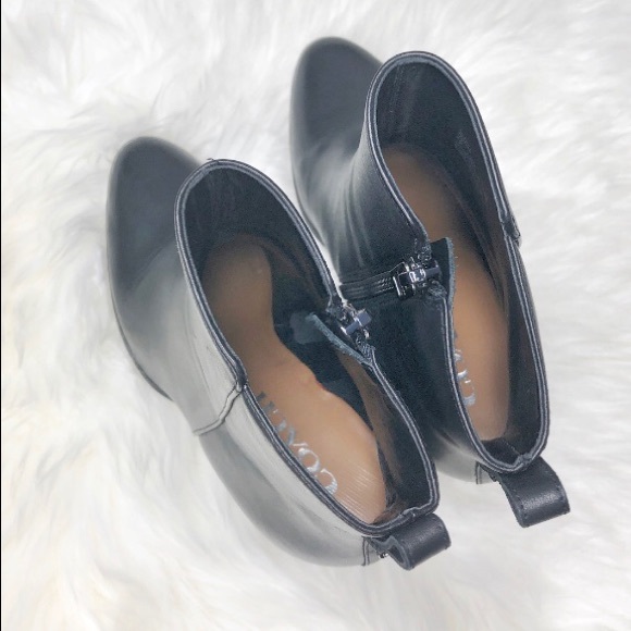 Coach Jemma Soft Calf Ankle Boots Booties Boot - Picture 9 of 12